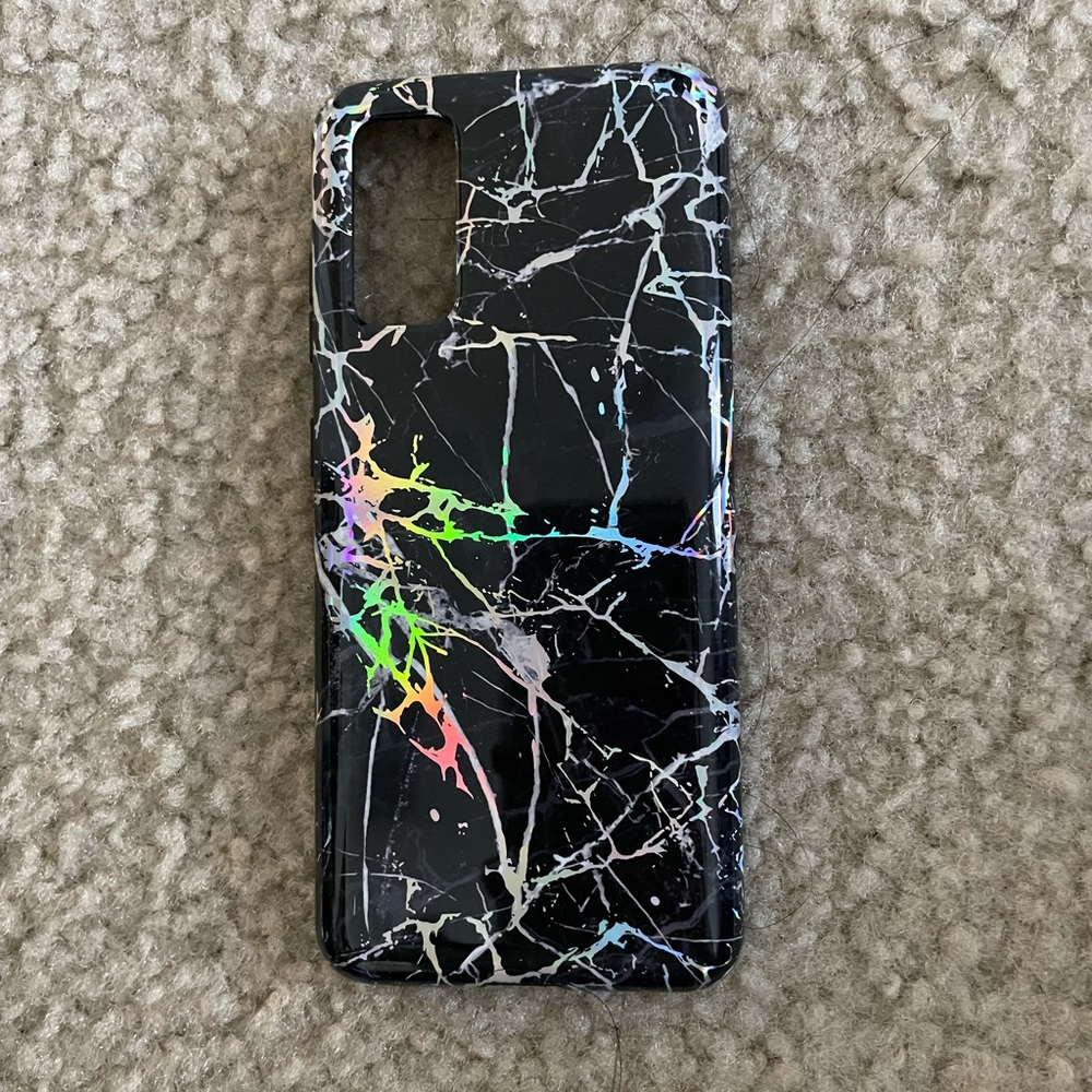 NWOB VELVET CAVIAR RAINBOW MARBLE Galaxy S20  CASE